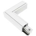 TS24M 2-Circuit Magnetic Track L Shape Connector - White