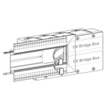 TruLine 1.6A End Power Connector w/ WiZ Pro Bridgebox/J-Box - White