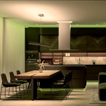 Verge Ceiling RGB/RGBW Drywall Plaster-In LED System 24V - White