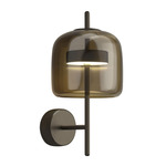 Jube Wall Sconce - Matte Black / Burnt Earth