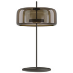 Jube LT G Table Lamp - Matte Black / Burnt Earth