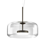 Jube SP 1G Pendant - Matte Black / Crystal