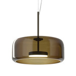 Jube SP 1G Pendant - Matte Black / Burnt Earth