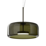 Jube SP 1G Pendant - Matte Black / Antique Green