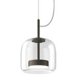 Jube SP 1P Pendant - Matte Black / Crystal