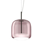 Jube SP P Pendant - Matte Black / Amethyst