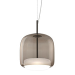 Jube SP P Pendant - Matte Black / Smoky