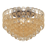 Minigiogali Ceiling Light - Chrome / Amber