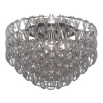Minigiogali Ceiling Light - Chrome / Smoky