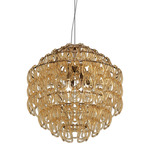 Minigiogali Pendant - Matte Bronze / Amber