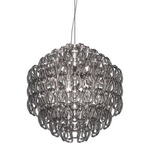 Minigiogali Pendant - Chrome / Smoky