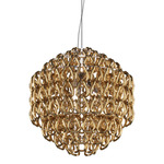 Minigiogali Pendant - Chrome / Gold