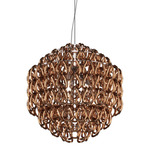 Minigiogali Pendant - Chrome / Copper