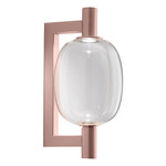 Riflesso Wall Sconce - Matte Copper / Crystal