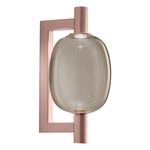 Riflesso Wall Sconce - Matte Copper / Smoky