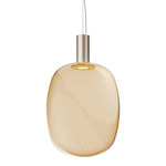 Riflesso Pendant - Matte Gold / Amber