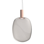Riflesso Pendant - Matte Copper / Smoky
