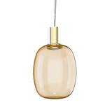 Riflesso Pendant - Matte Gold / Amber