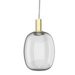 Riflesso Pendant - Matte Gold / Crystal