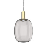Riflesso Pendant - Matte Gold / Smoky