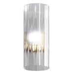 Armonia Rhombus Wall Sconce - Matte Gold / Crystal