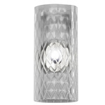 Armonia Balloton Wall Sconce - Matte Black Nickel / Crystal
