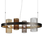 Armonia Oval Pendant - Black / Gold / MC2