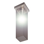 Tubes Ceiling Light - Matte Nickel / Smoky