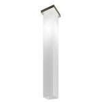 Tubes Ceiling Light - Matte Nickel / White