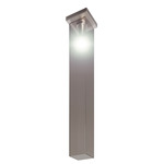 Tubes Ceiling Light - Matte Nickel / Smoky