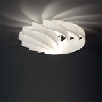 Swirl Ceiling Light - White