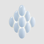 Obolo Wall / Ceiling Light - White