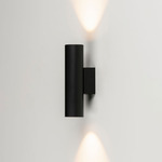 Haul Up/Down Wall Light - Matte Black