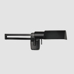 Elea Color-Select Lectura Swing Arm Wall Light - Black