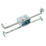 Knife Edge Ceiling Junction Box For Wall Installation - Galvanized
