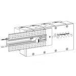 DIY TruCurve 1 Straight End Feed Power w/WiZPro Bridgebox - White