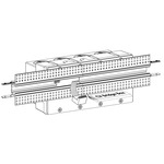 DIY TruCurve 1 CFP Straight Center Feed w/WiZPro Bridgebox - White