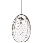 Mussels Pendant - Overstock - Anthracite / Clear