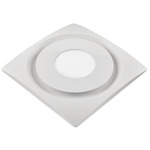 AP Slim Fit Exhaust Fan with Light - Overstock - White