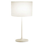 Oslo Table Lamp - Overstock - White / White Linen