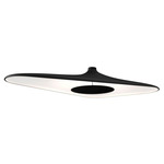 Soleil Noir Ceiling Light - Overstock - Black