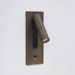 Fuse 3 Recessed Wall Sconce with USB-C Port - Bronze
