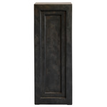 Podium Sculptural Pedestal - Coffee