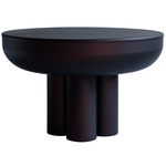 Crown Table - Burned Black