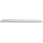 Arc Bench Cushion - White