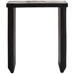 Arc Console - Coffee / Calacatta