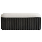 Tribu Bench - Coffee / White