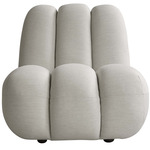 Toe Lounge Chair - Warm Grey