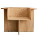 Brutus Lounge Chair - Oak
