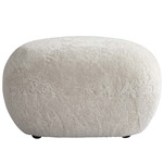 Toe Ottoman - Sheepskin